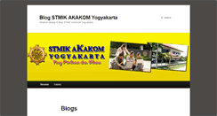 Desktop Screenshot of blog.akakom.ac.id