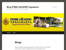 Tablet Screenshot of blog.akakom.ac.id